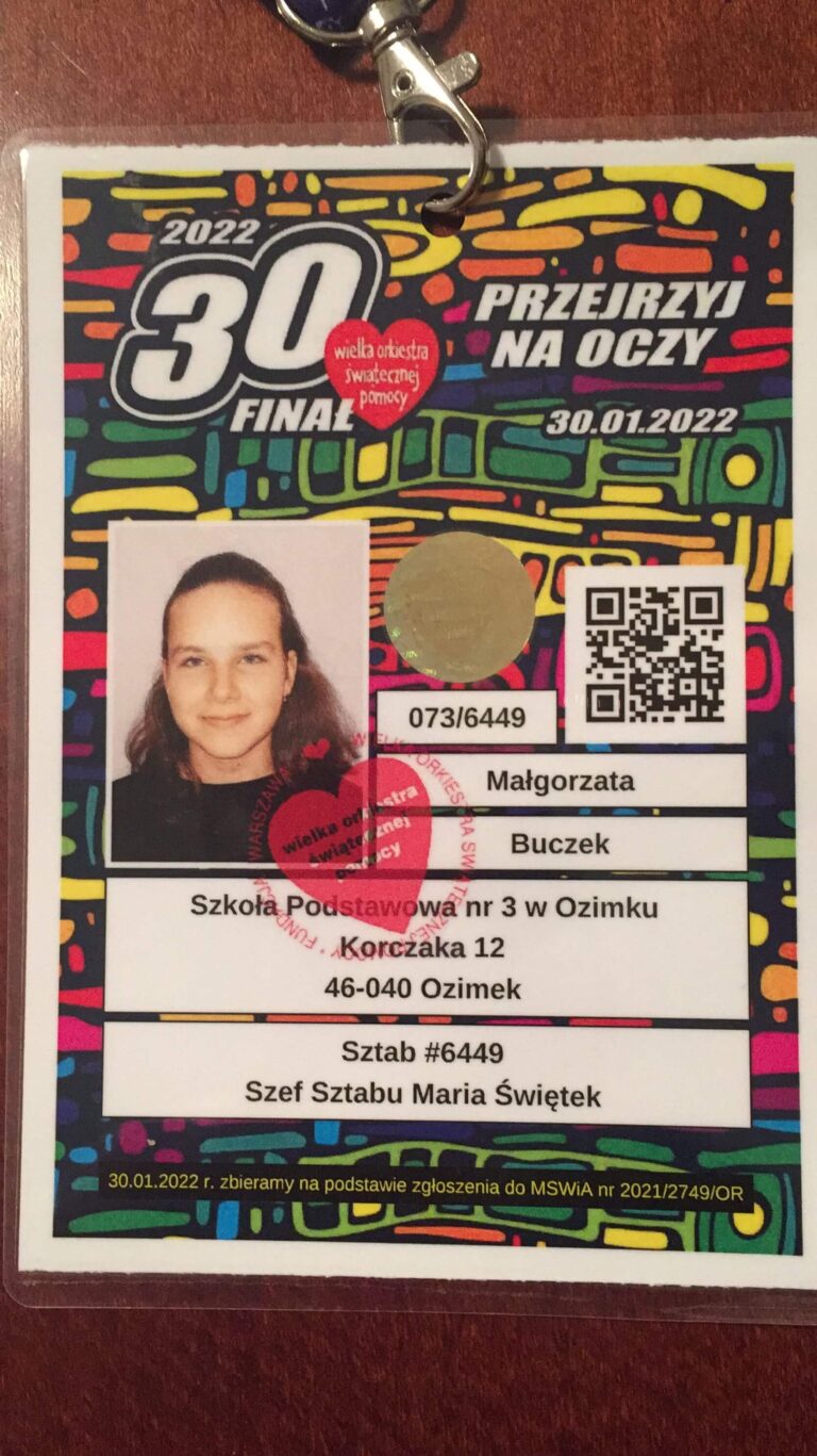 30. Finał Wielkiej Orkiestry Świątecznej Pomocy