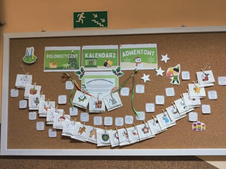 Kalendarze adwentowe w naszej szkole