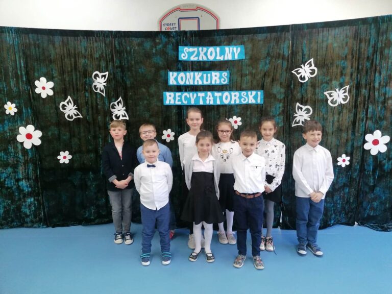Szkolny Konkurs Recytatorski dla klas I-III